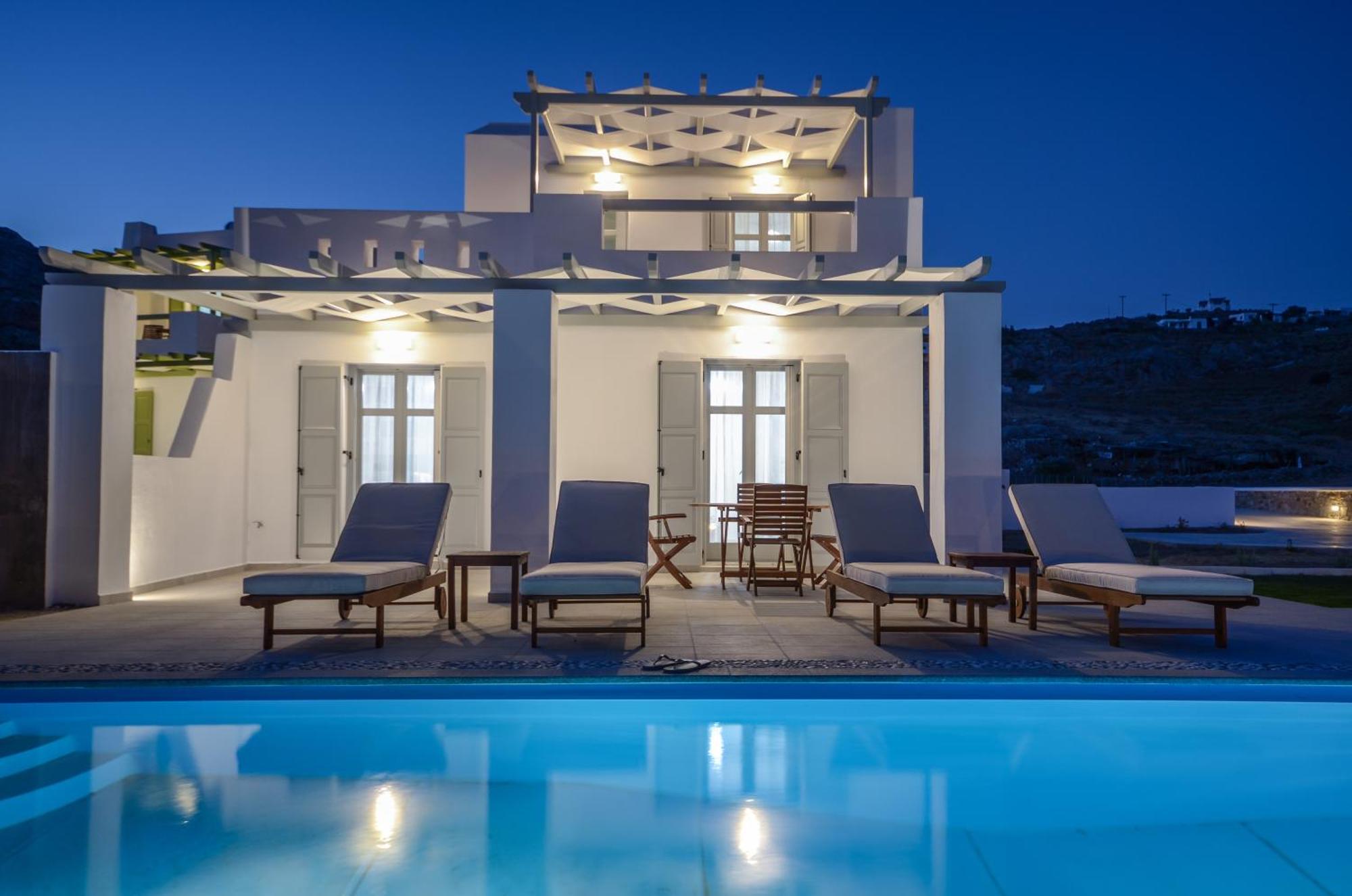 Natura Villas In Naxos Mikri Vigla Bagian luar foto