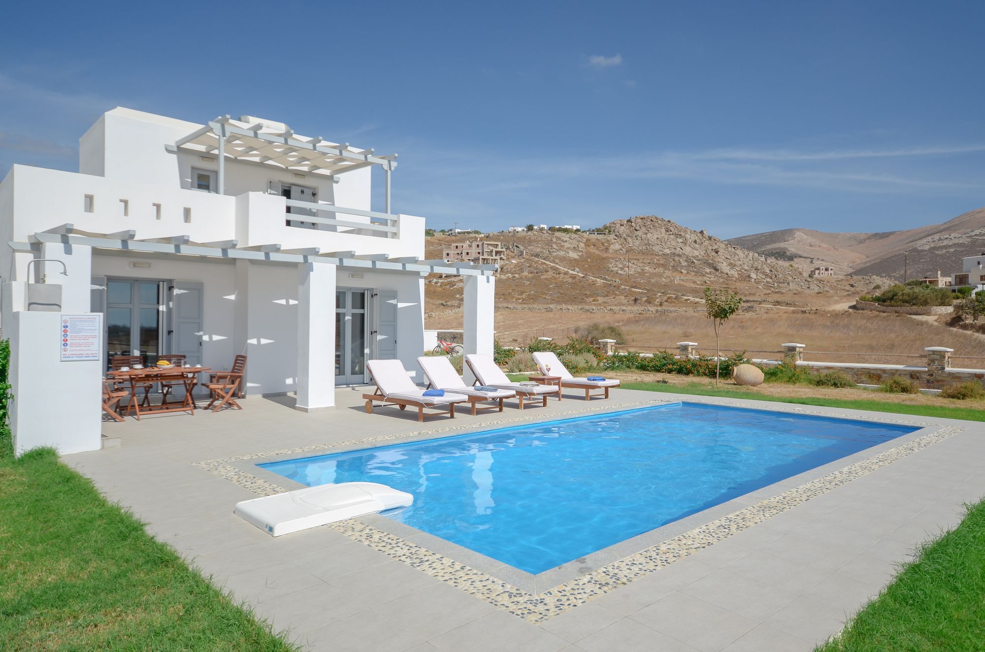 Natura Villas In Naxos Mikri Vigla Bagian luar foto