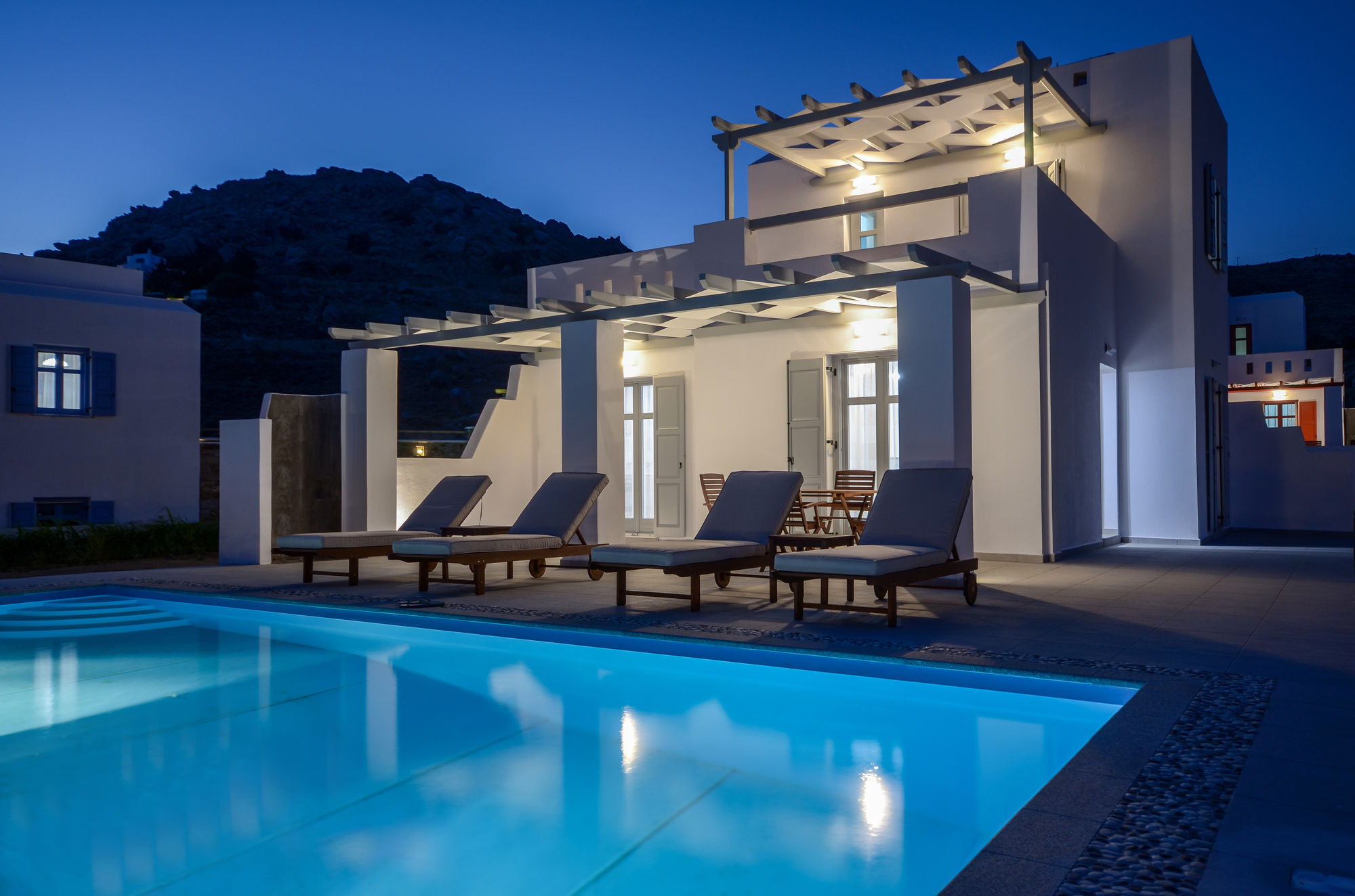 Natura Villas In Naxos Mikri Vigla Bagian luar foto