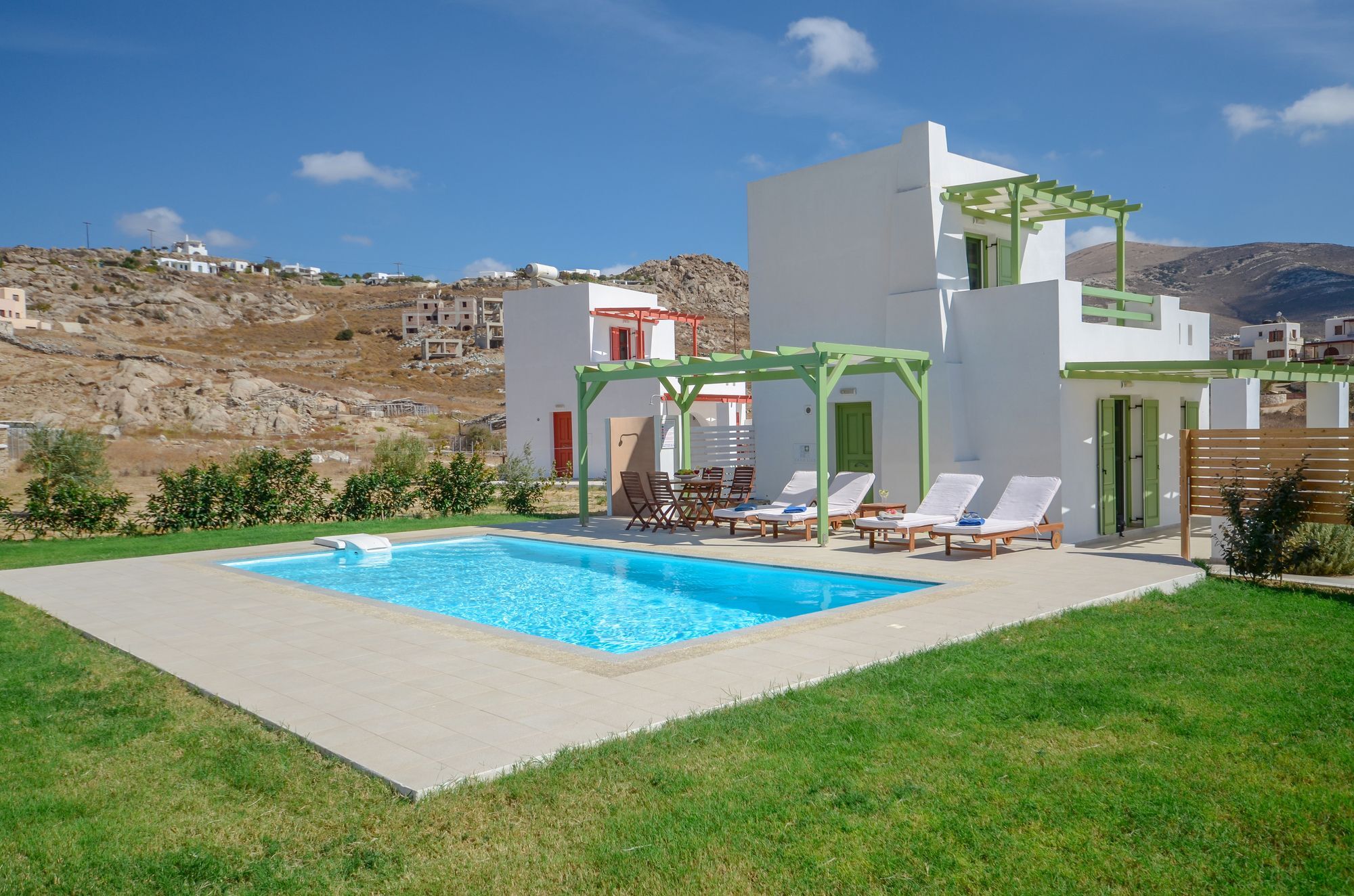 Natura Villas In Naxos Mikri Vigla Bagian luar foto